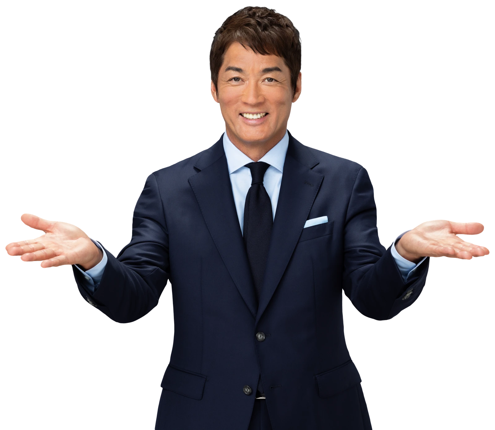 相談窓口を案内する長嶋一茂